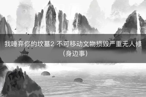 我唾弃你的坟墓2 不可移动文物损毁严重无人修（身边事）