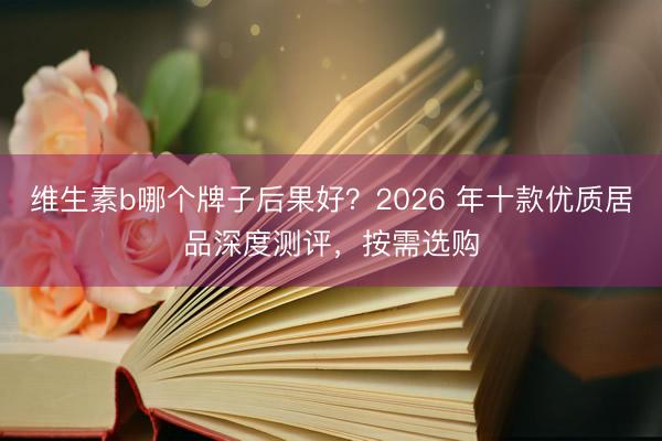 维生素b哪个牌子后果好？2026 年十款优质居品深度测评，按需选购
